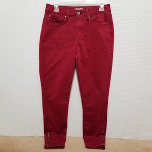 Denizen from Levi's pants 6 High-Rise Ankle Skinny zippers twill high waist